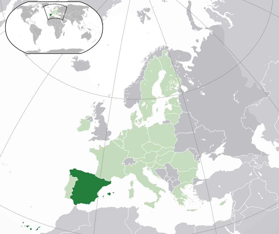 Situation de Espagne
