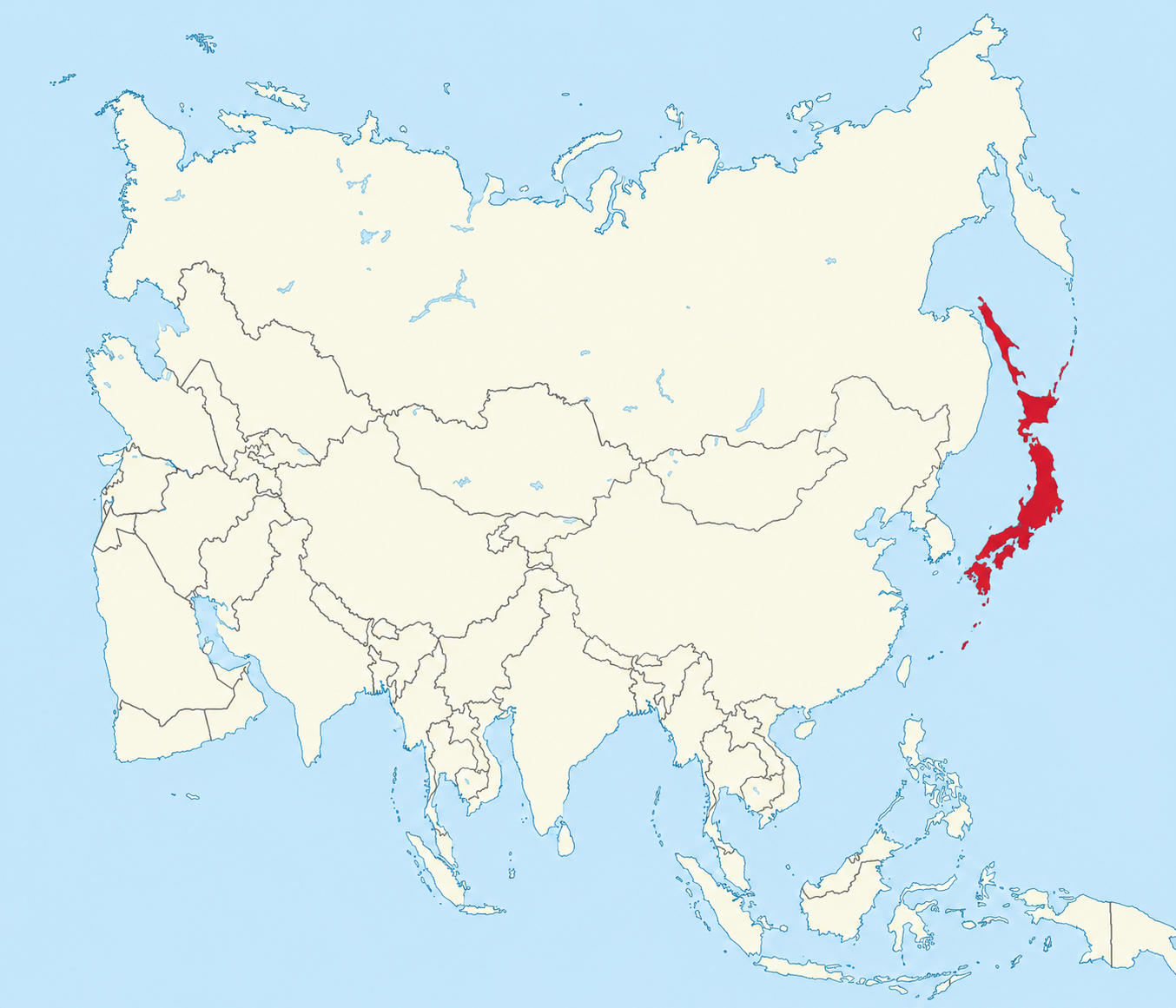 Situation de Japon