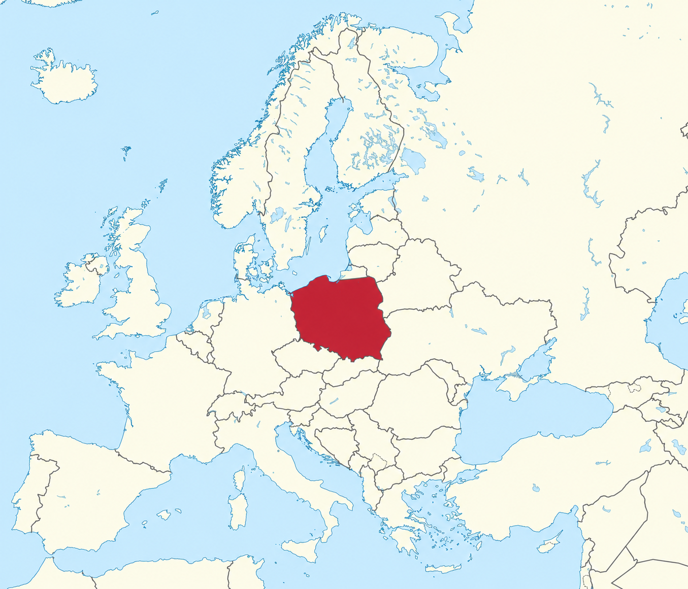 Situation de Pologne