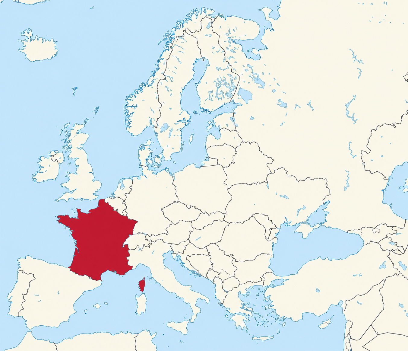Situation de France