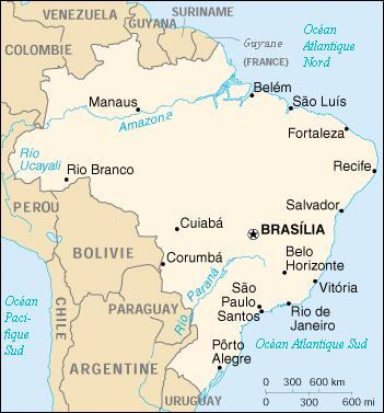 Situation de Brésil