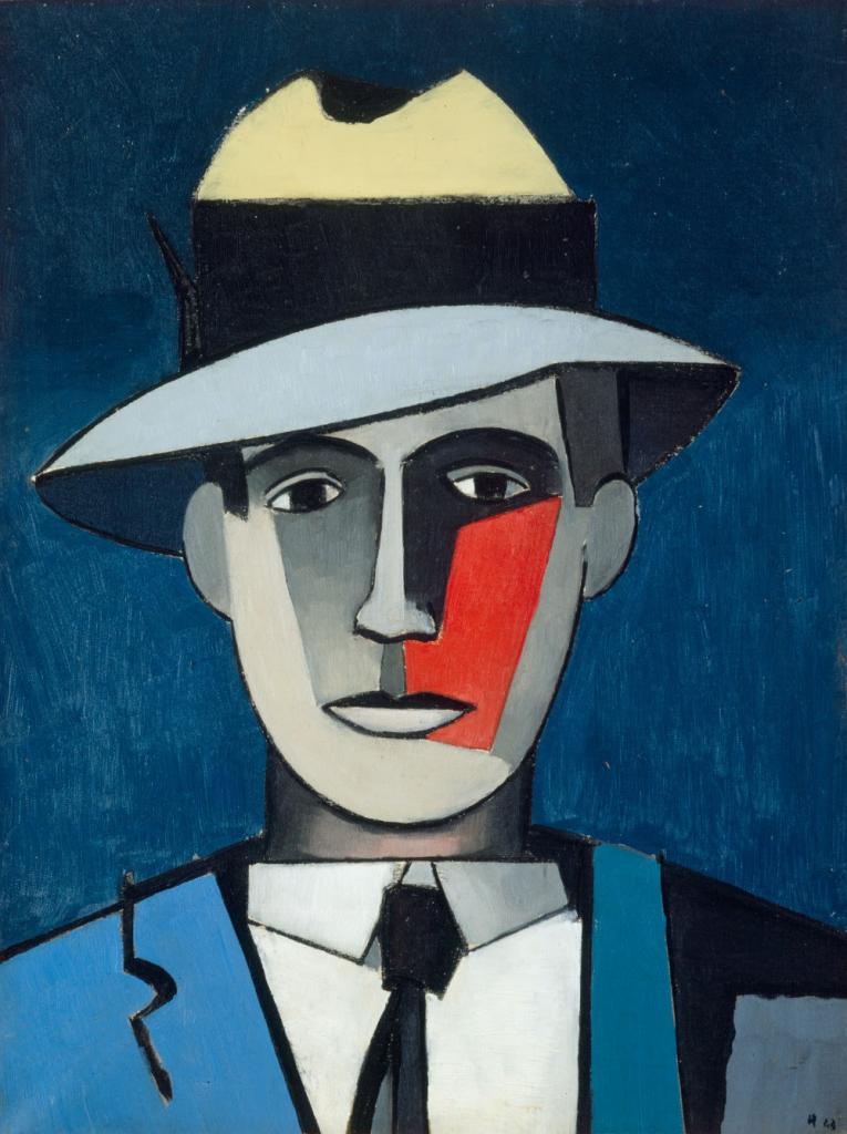 L'homme à la joue rouge