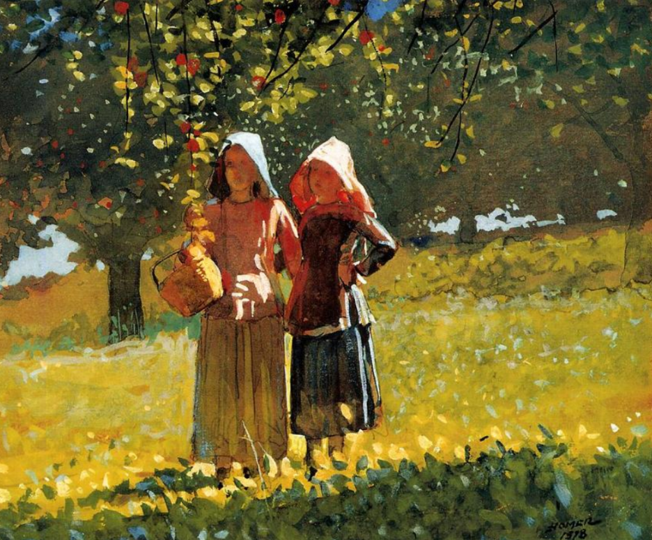 1878 - La Cueillette de Pommes