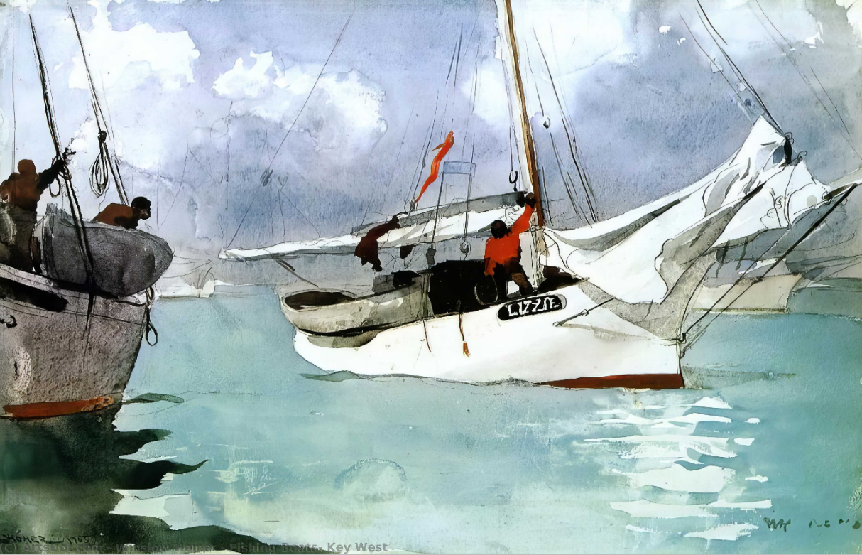 1903 - Pêcheurs, Key West