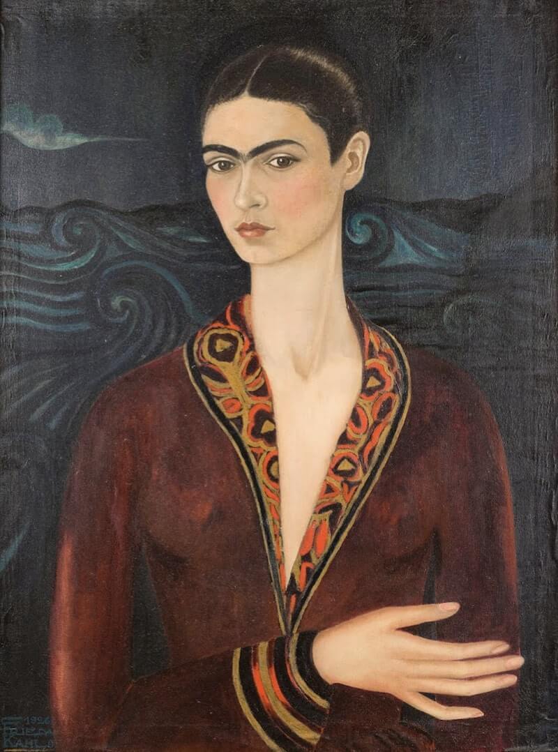 1926 - Autoportrait à la robe de velours
