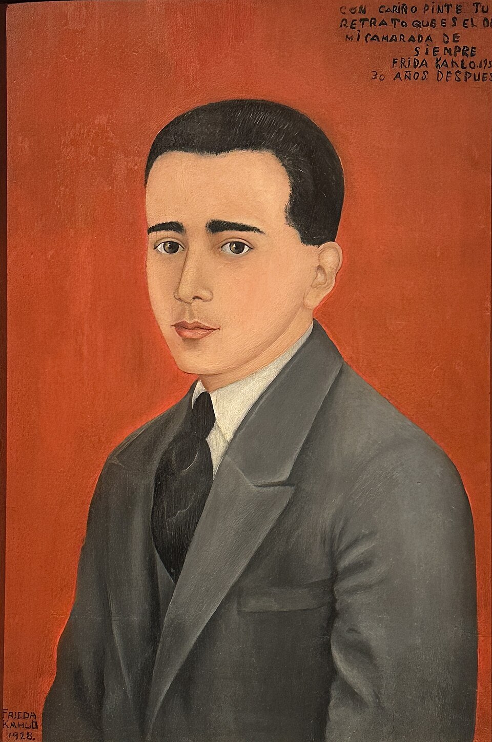 1928 - Portait de Alejandro Gómez Arias