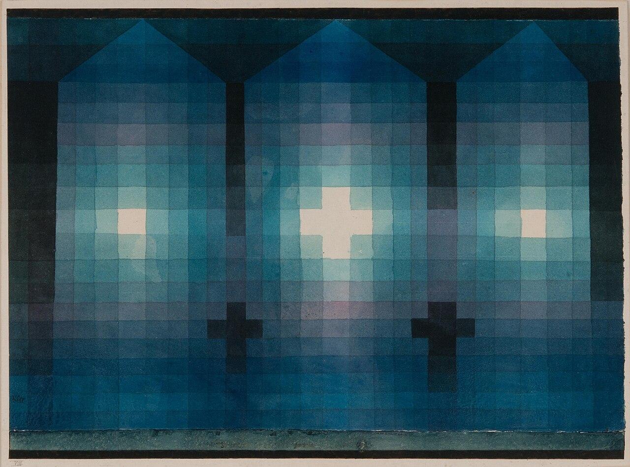 Dreiteiliges Grabmal