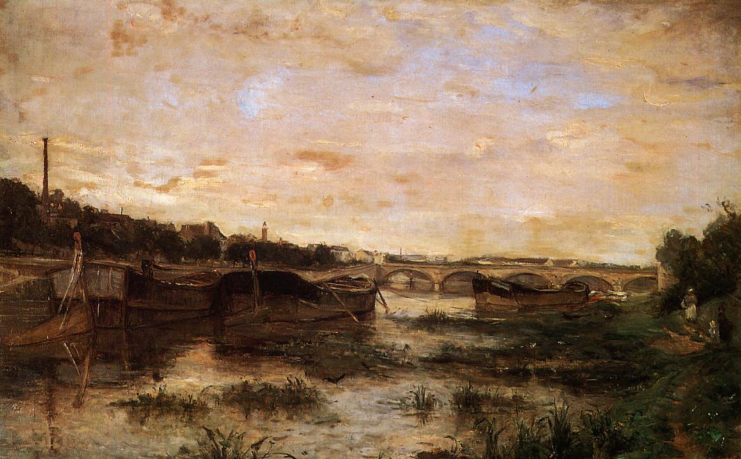 La Seine en aval du pont d'Iéna