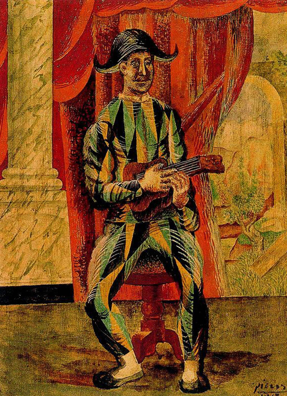 1918 - Harlequin avec guitare