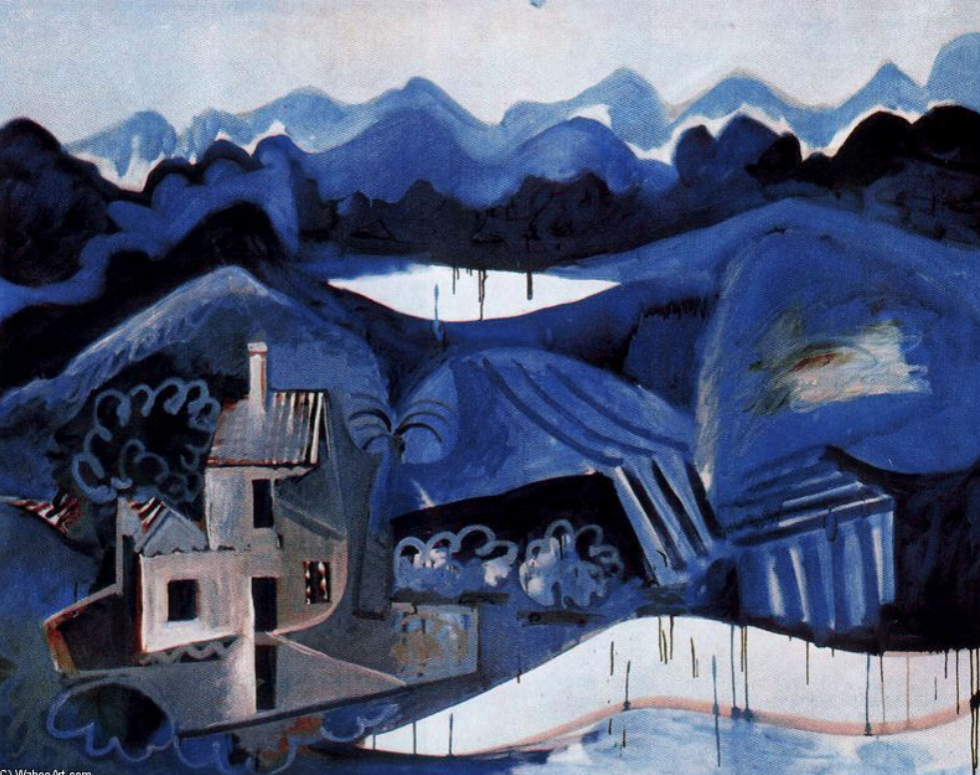1965 - Paysage à Mougins